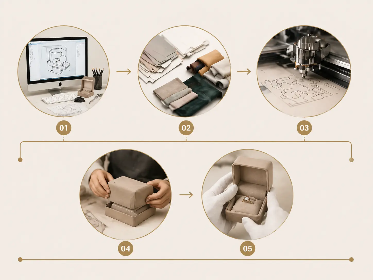 Jewelry Box Manufacturing Process