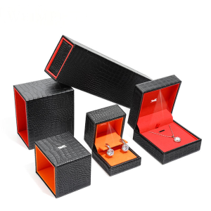 Crocodile Leather Jewelry Box