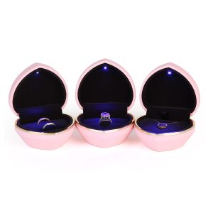 Plastic & Paper Jewelry Display, Red/Pink/White, Custom Logo