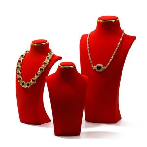 Custom Customization Jewelry Hanging Shelf Props Microfiber Wholesale |  Jewelry Packaging Supplier
