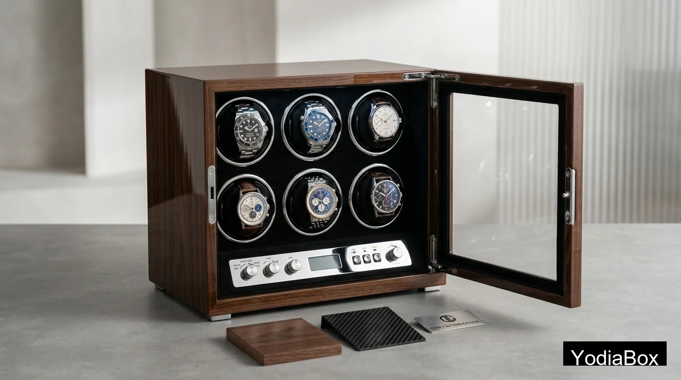Automatic Watch Winder Box: Features, Materials, and OEM Customization Options
