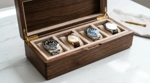 wooden watch box guide cover 99