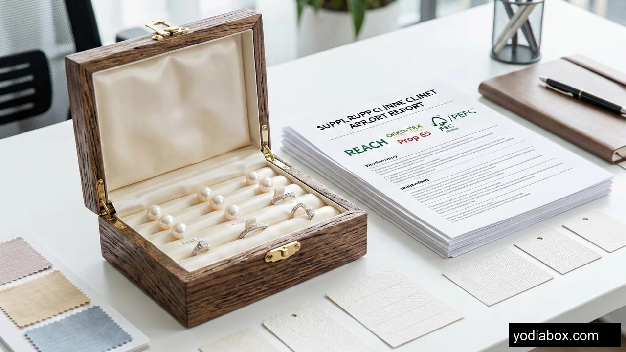 Initial Travel Jewelry Box Compliance Documents