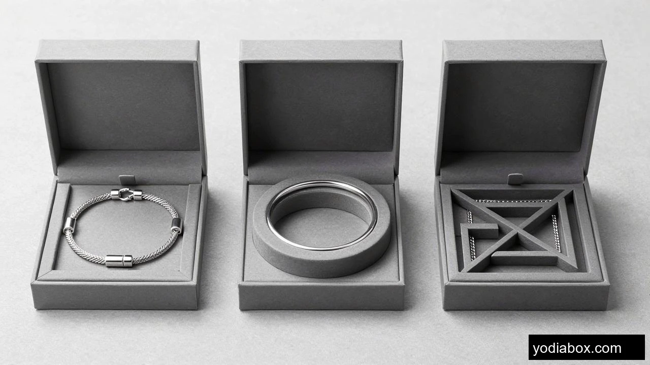 Silver Bracelet Box Modular Insert Comparison