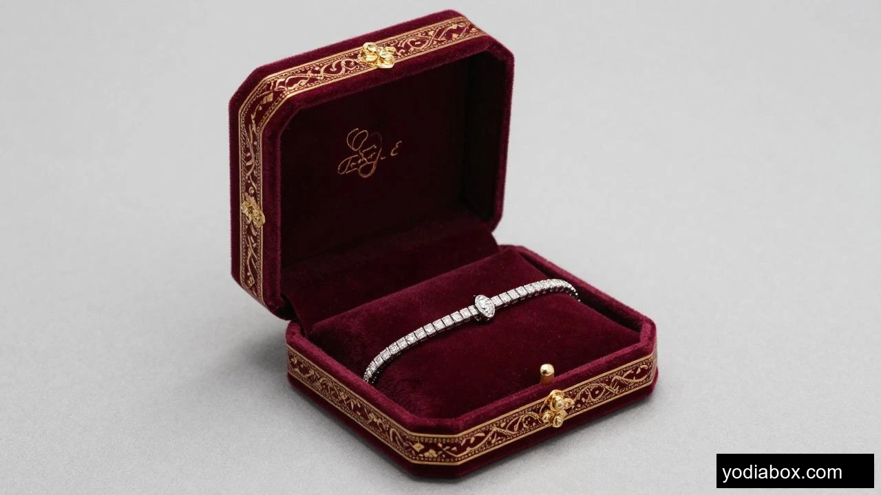 Tennis Bracelet In Box Premium Unboxing